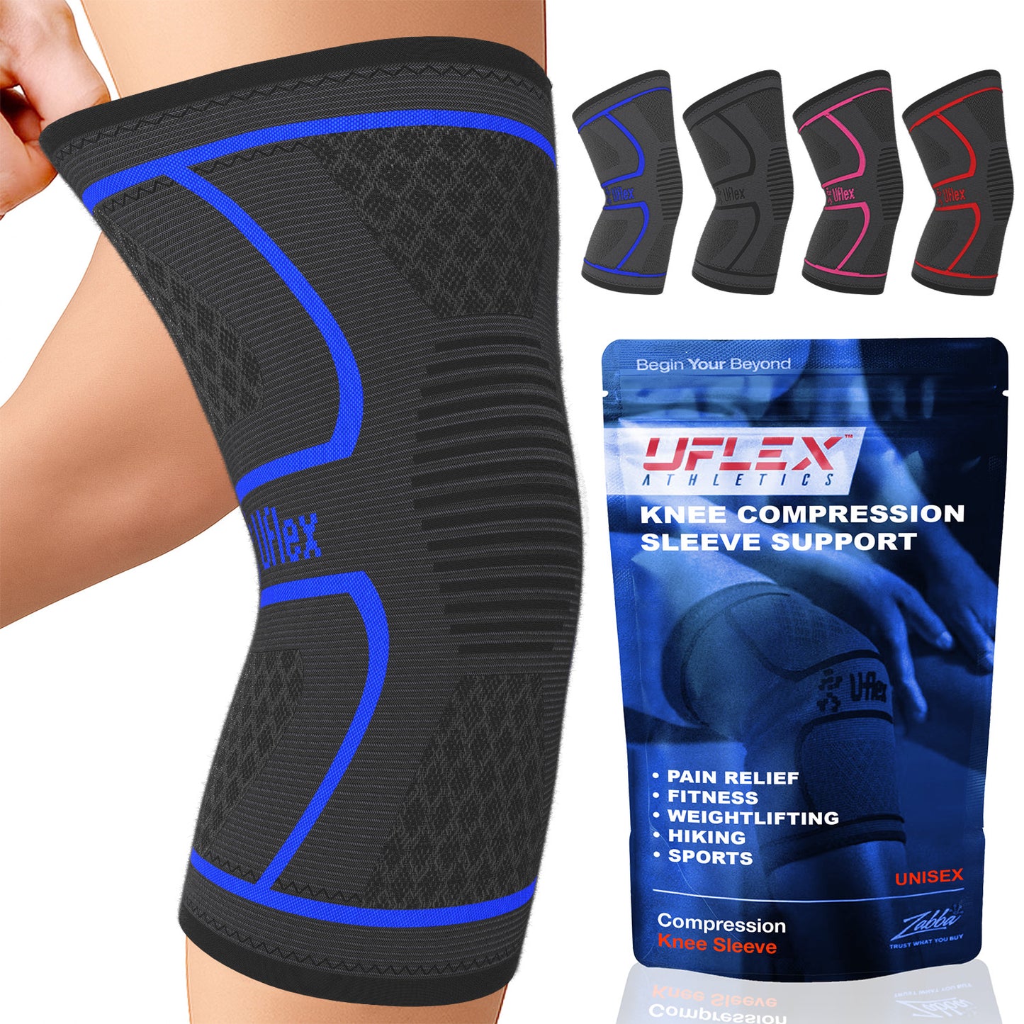 Compression Knee Brace for Women & Men