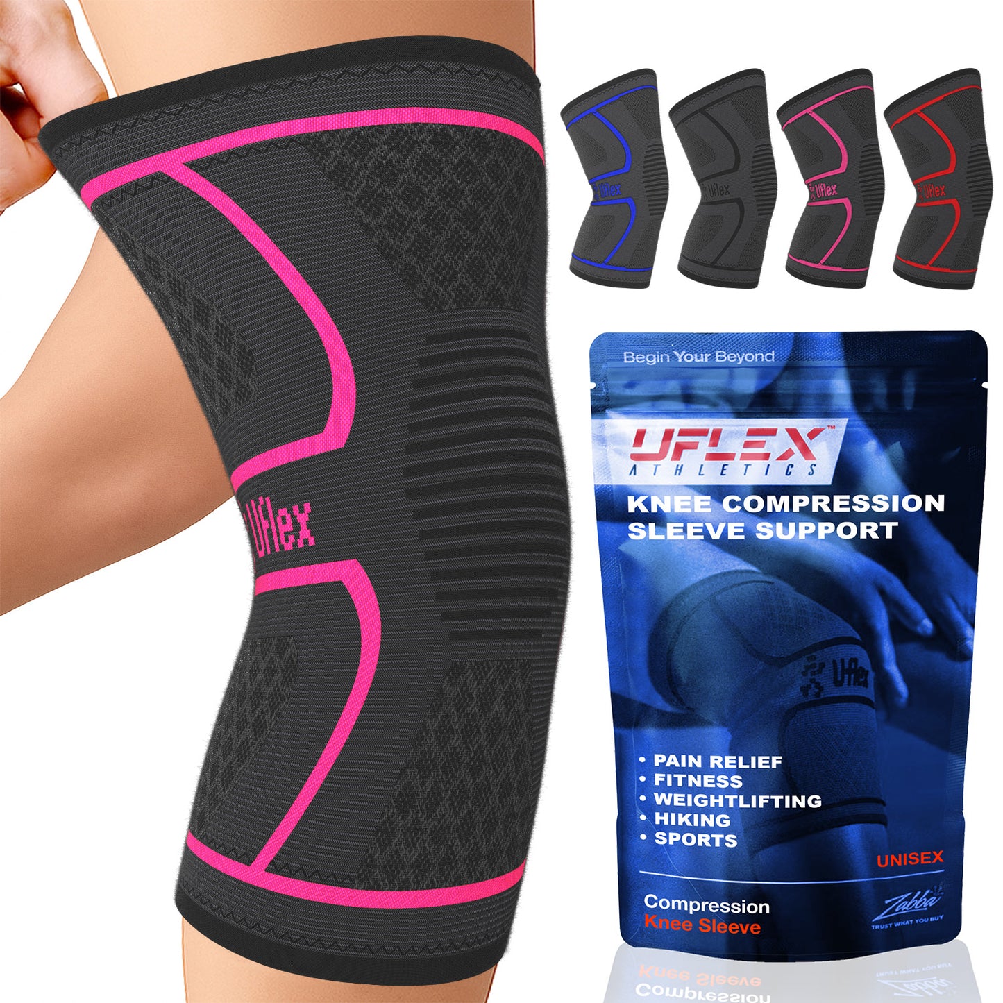 Compression Knee Brace for Women & Men